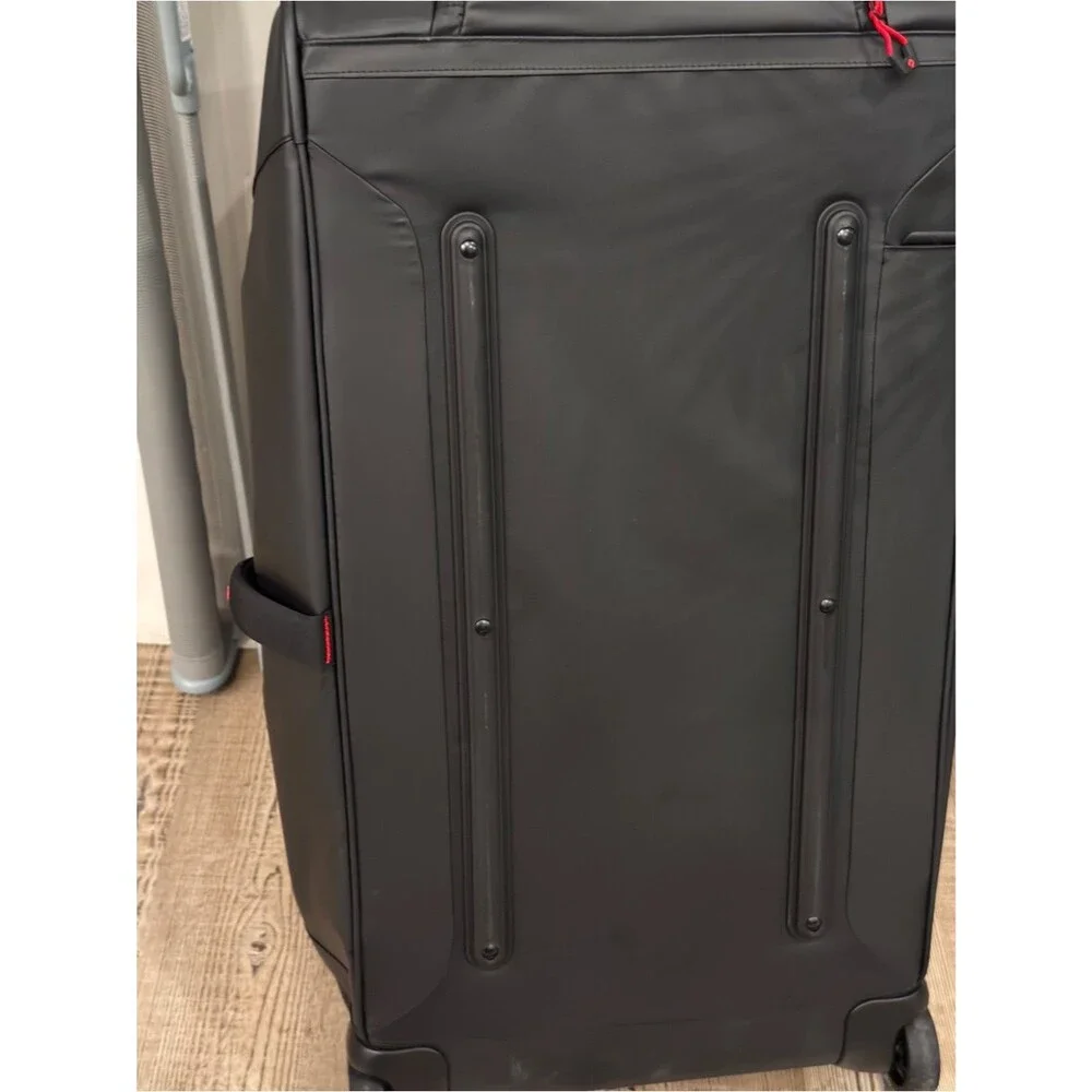 Samsonite 🔥✈️ECODIVER LARGE WHEELED DUFFEL Black Rolling Bag Telescopic Handle